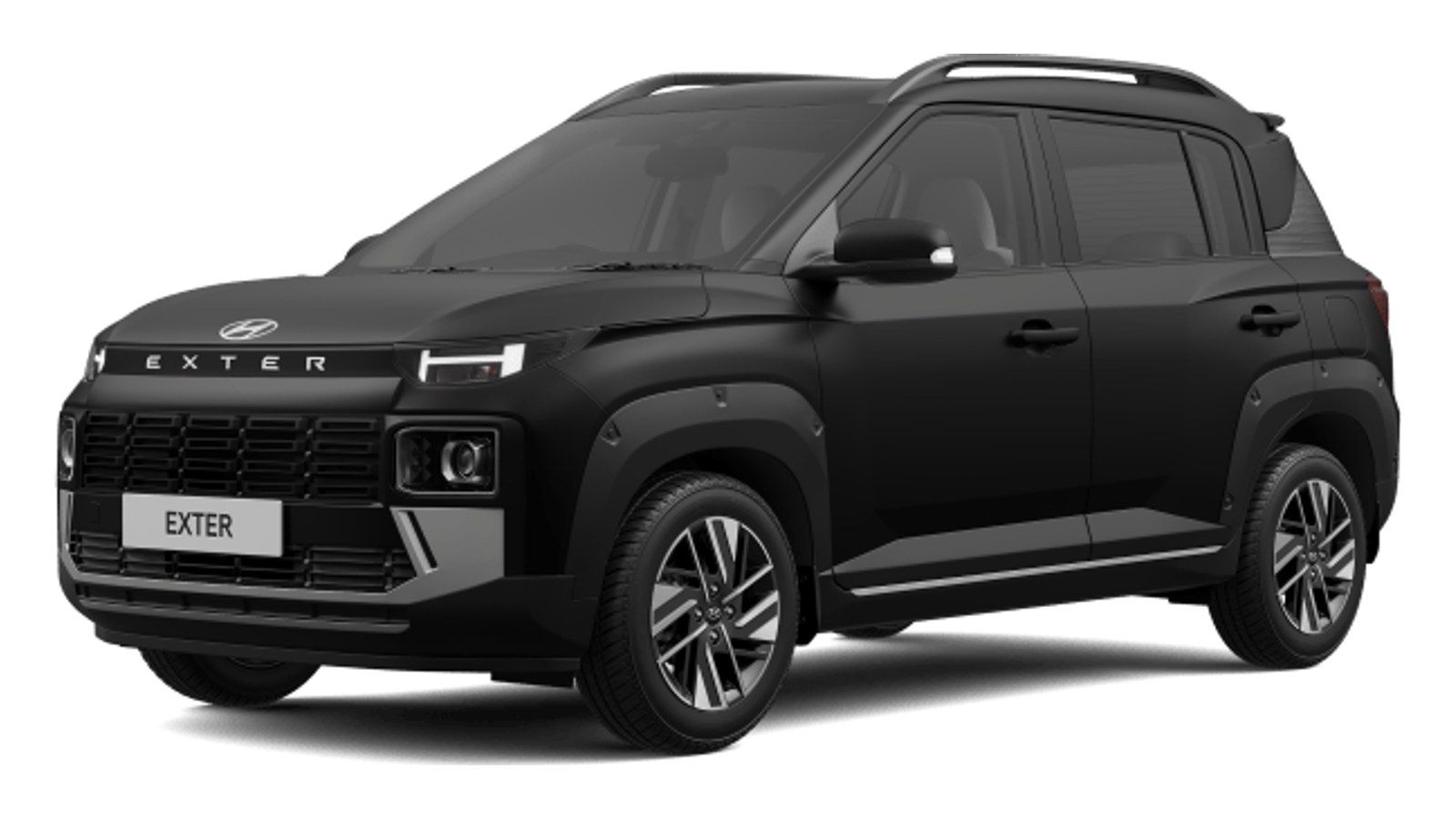 Hyundai Exter in Titanium Black Matte