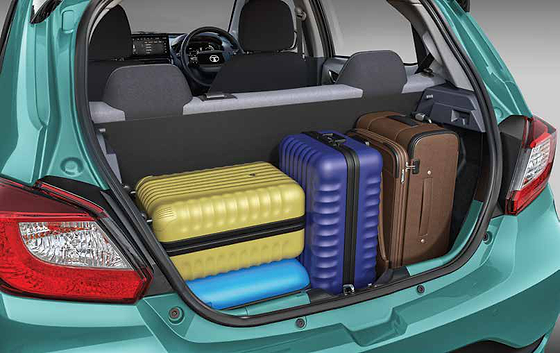 Tata Tiago NRG, 242 litres of boot space