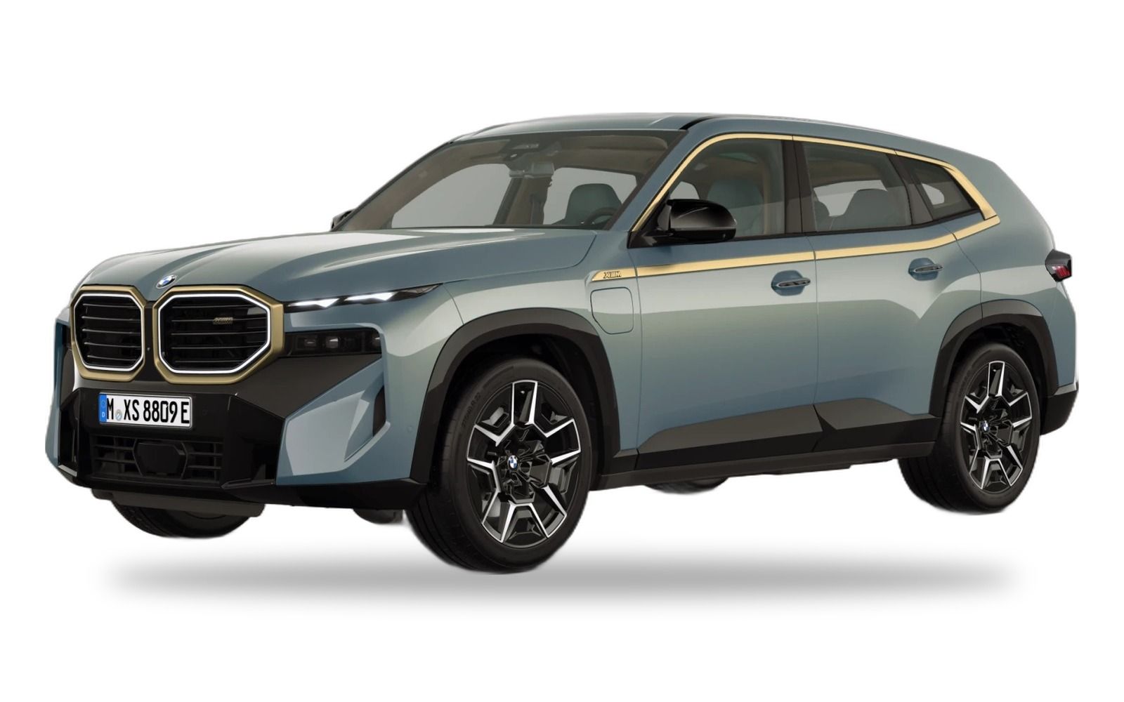 BMW XM in Cape York Green Metallic