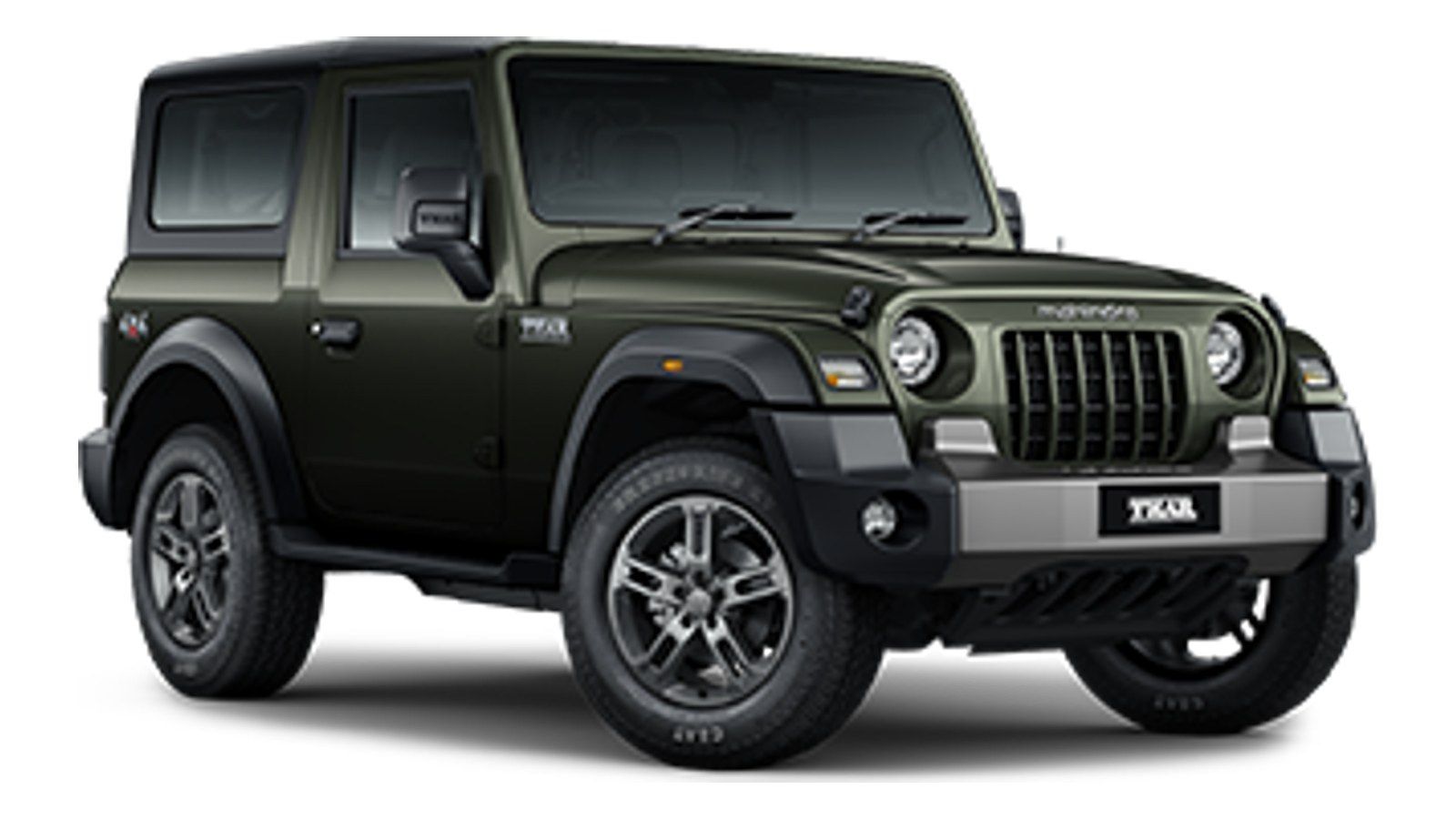 Mahindra Thar in Deep Forest