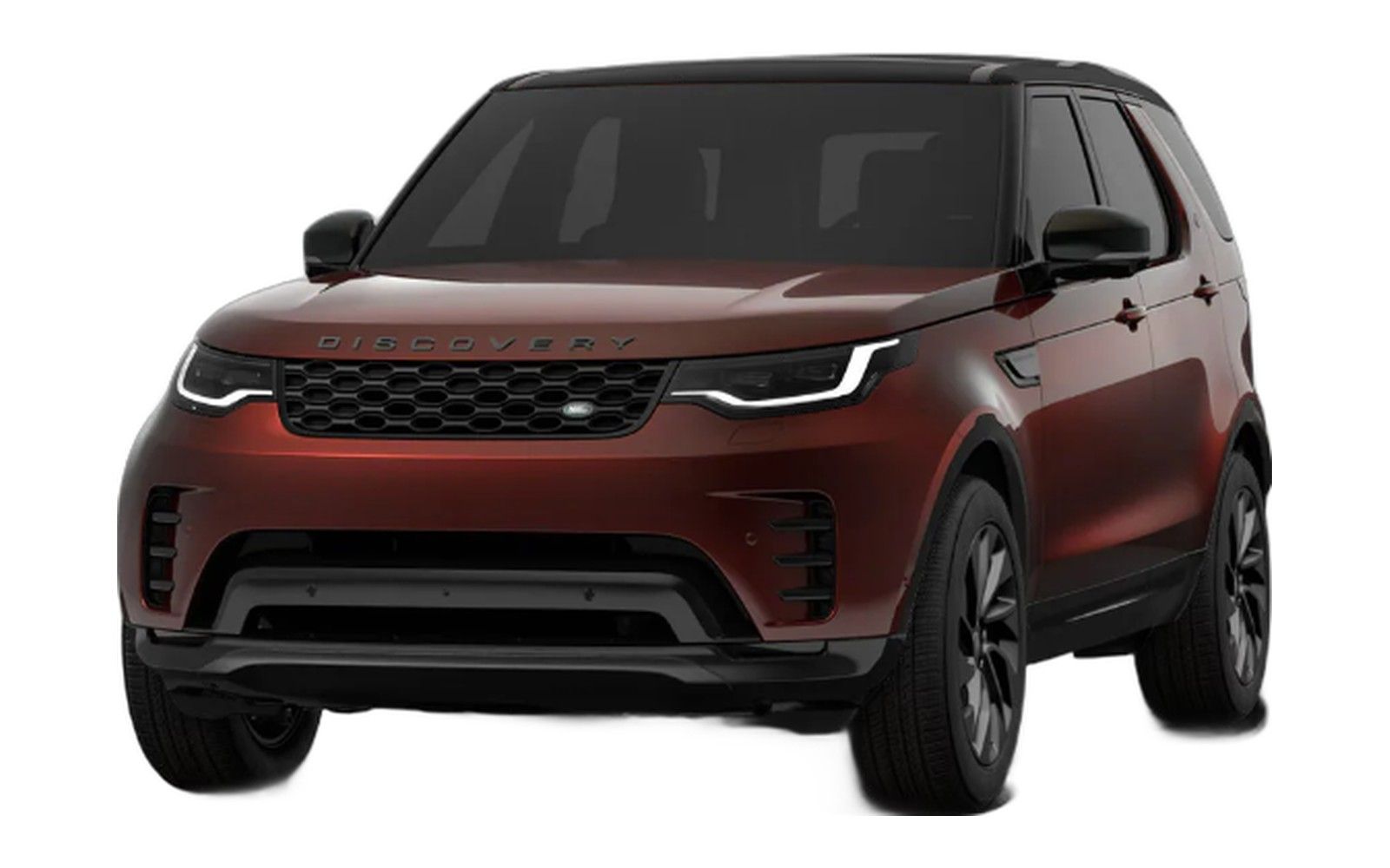 Land Rover Discovery in Sedona Red