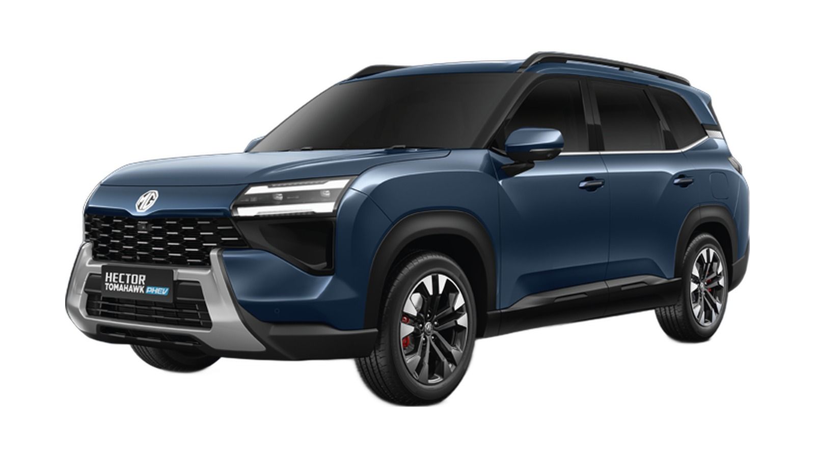 MG Hector Tomahawk PHEV in Celadon Blue