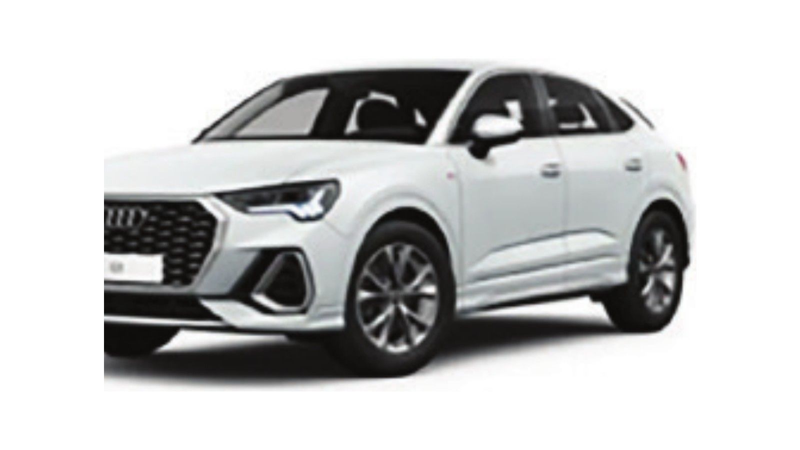 Audi Q3 Sportback in Glacier White