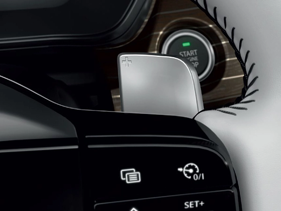 Tata Safari, Paddle shifters for quick manual gear changes on the automatic