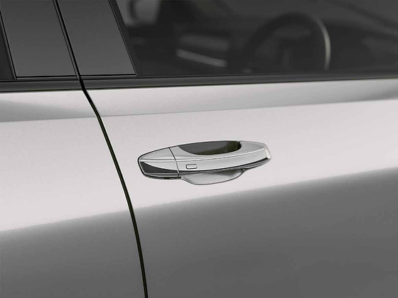 Skoda Kylaq, KESSY keyless entry with sensor door handle