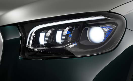 Mercedes-Benz Mercedes-Maybach GLS — Adaptive MULTIBEAM LED headlight with intelligent light modes