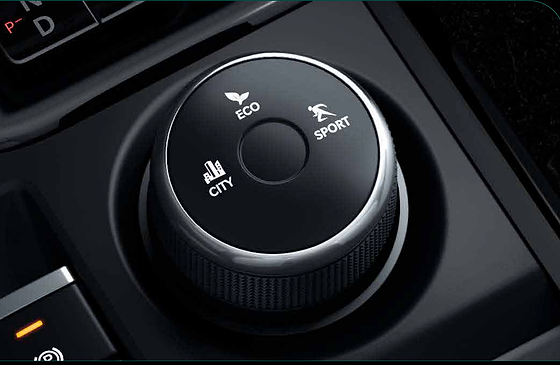 Tata Nexon EV, Multi drive modes dial - Eco, City and Sport