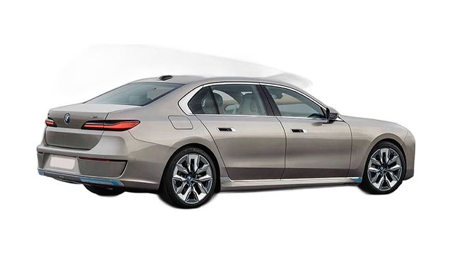 Silver four-door sedan with modern design, alloy wheels, and LED taillights.