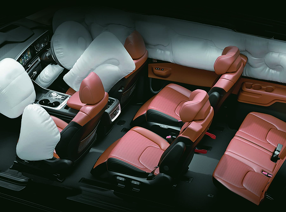 Kia Carnival, 8 airbags