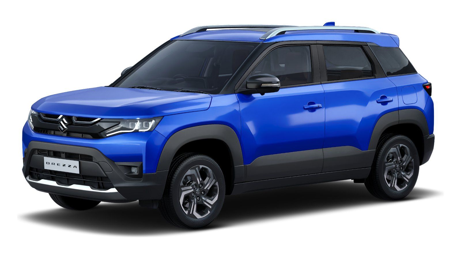 Maruti Suzuki Brezza in Exuberant blue