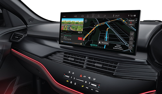 Tata Safari, Built-in navigation with Mappls Auto for real-time route guidance