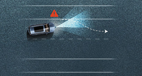MG Hector, Lane Departure Warning with corrective steering