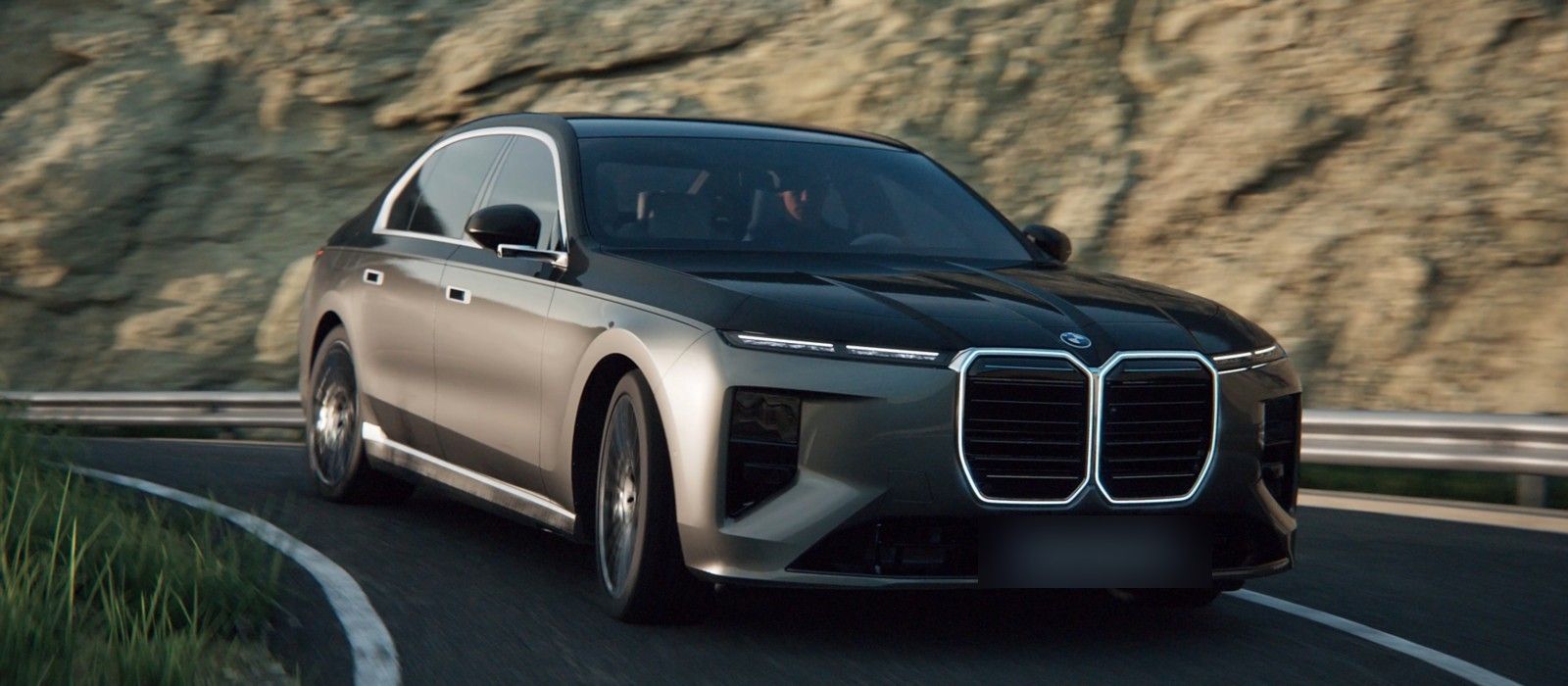 BMW 7 Series — Integral Active Steering turns the rear wheels by up to 3.5 degrees