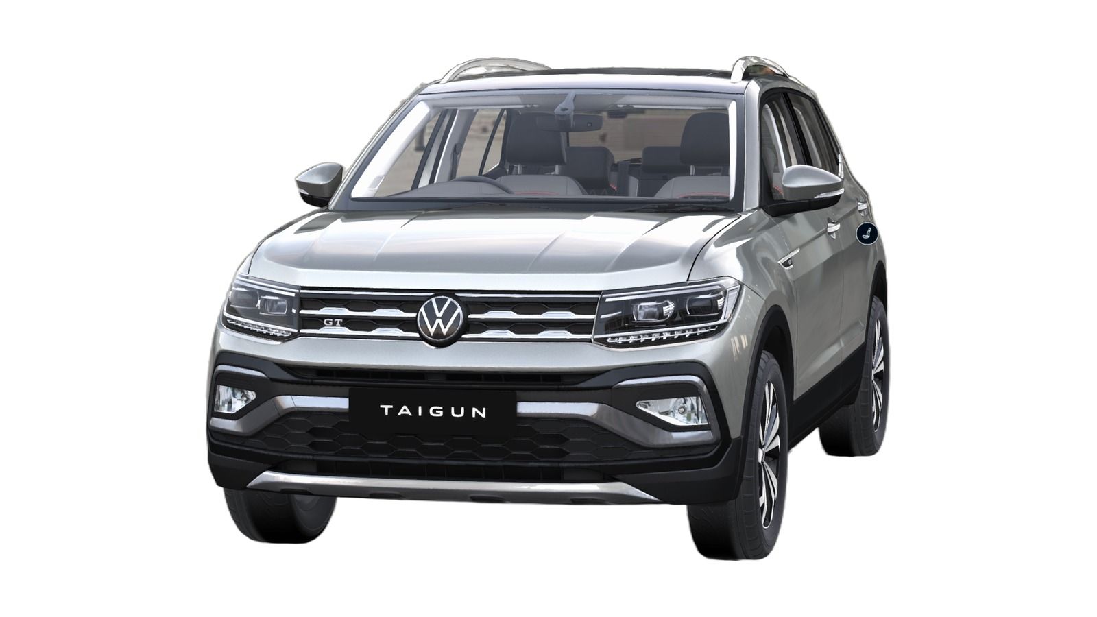 Volkswagen Taigun in Candy White