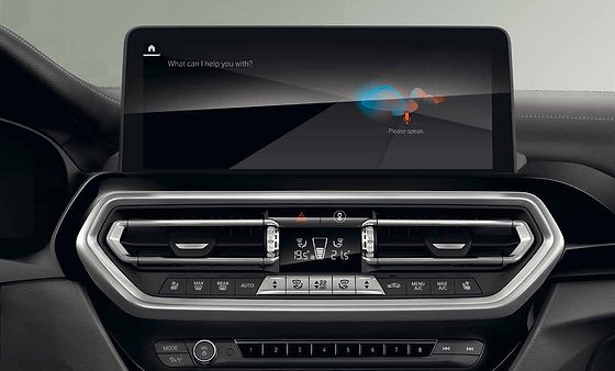 BMW X4 M40i, BMW Curved Display with iDrive