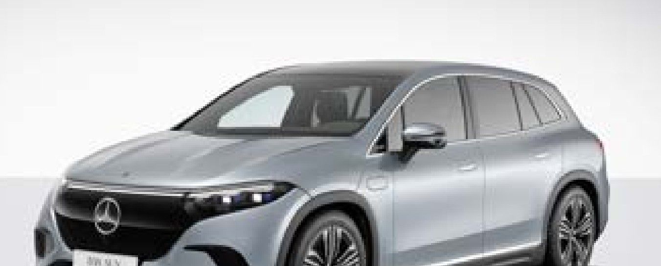 Mercedes-Benz EQS SUV in High-tech Silver