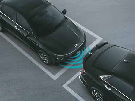 Hyundai Verna — Front parking assist sensors