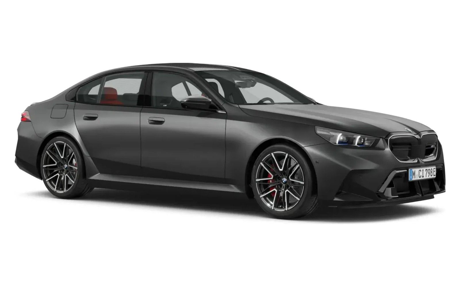 BMW M5 in BMW Individual Frozen Deep Grey metallic