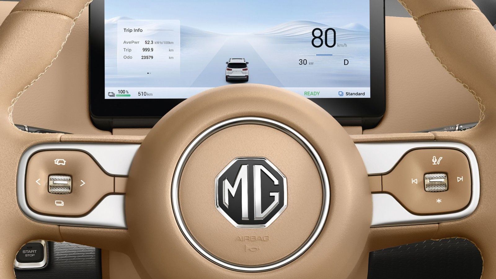 MG Hector Tomahawk EV — Best-in-segment space: 2,810 mm wheelbase, 85% usable floor, 5- or 7-seat layouts