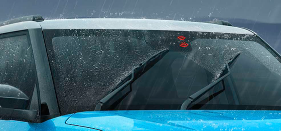 Tata Punch, Rain-sensing wipers with auto headlamps that activate automatically