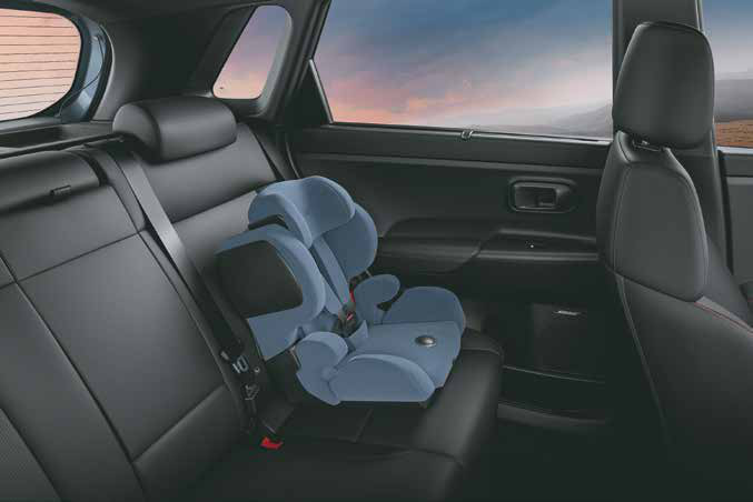 Hyundai Venue N Line — ISOFIX child seat anchors