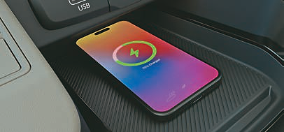 Kia Carens Clavis, Smartphone wireless charging pad