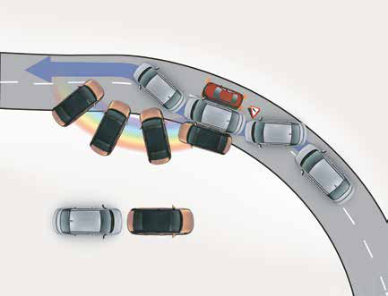 Hyundai Aura — Electronic stability control (ESC) & vehicle stability management (VSM)