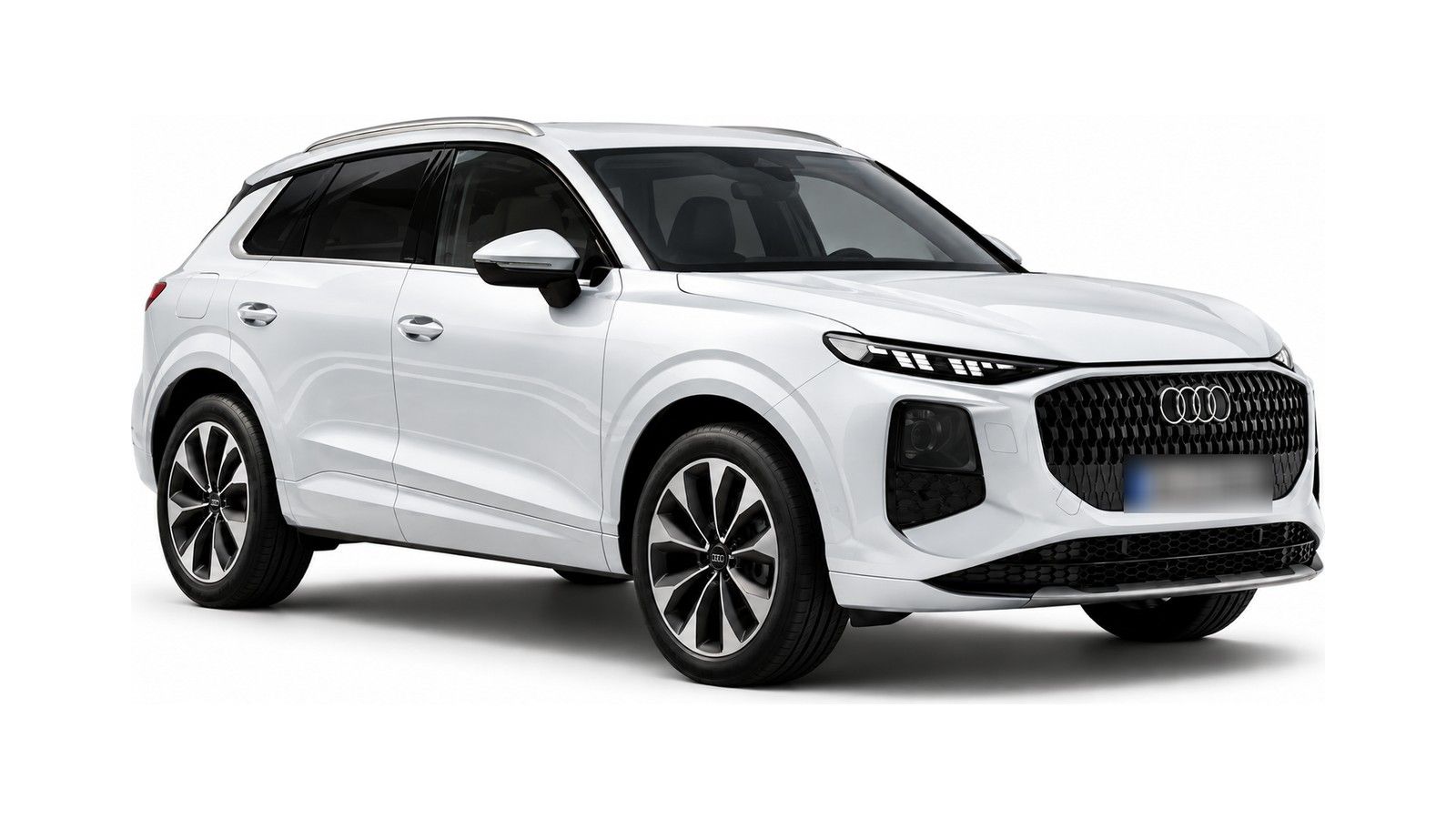 Audi Q3 in Glacier White
