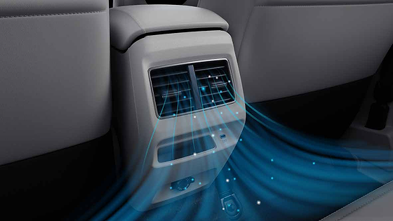 Mahindra XUV 3XO, Rear AC vents, standard from the base variant