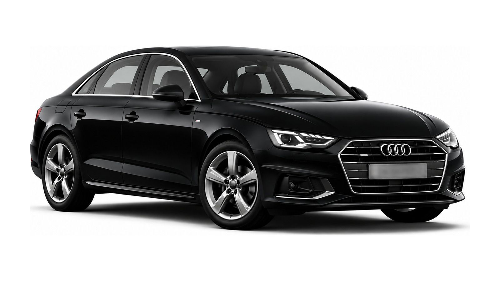 Audi A4 in Mythos Black