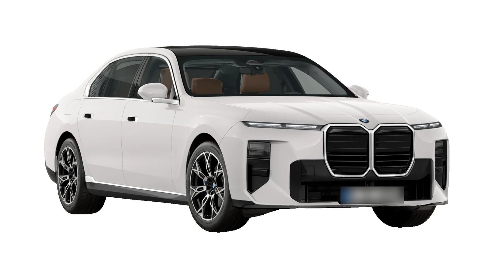 BMW 7 Series in Mineral White Metallic