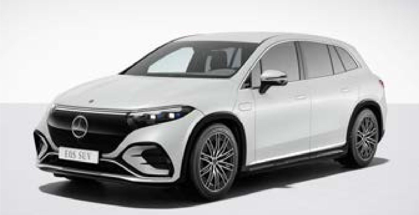 Mercedes-Benz EQS SUV in MANUFAKTUR Opalite White