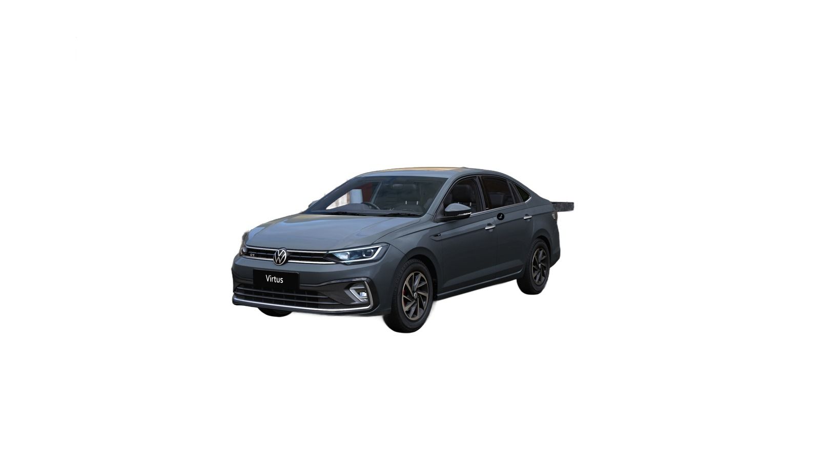 Volkswagen Virtus in Carbon Steel Grey