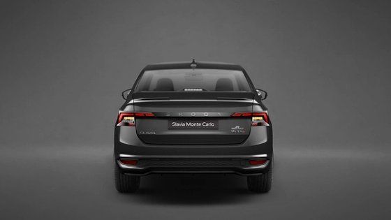 Skoda Slavia, New LED tail lamps with sequential turn indicators
