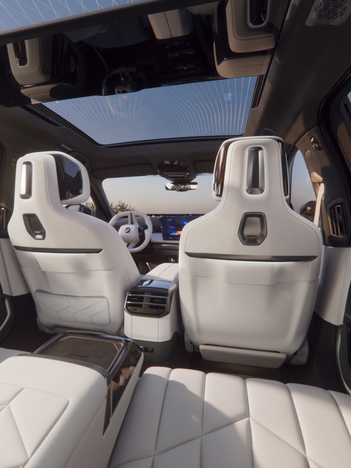 BMW 7 Series — Executive Lounge rear seat with powered footrest and up to 42.5 degrees of recline