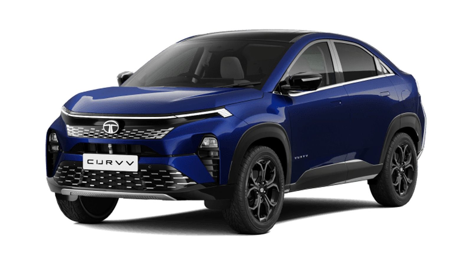 Tata Curvv in Opera Blue