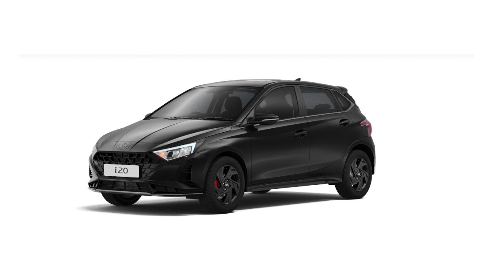 Hyundai i20 in Abyss Black