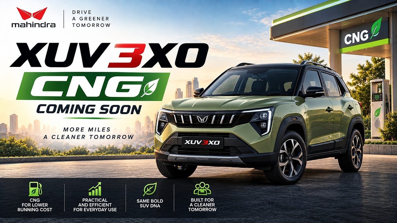 Mahindra XUV 3XO CNG coming soon: expected ₹9–12 lakh, turbo power