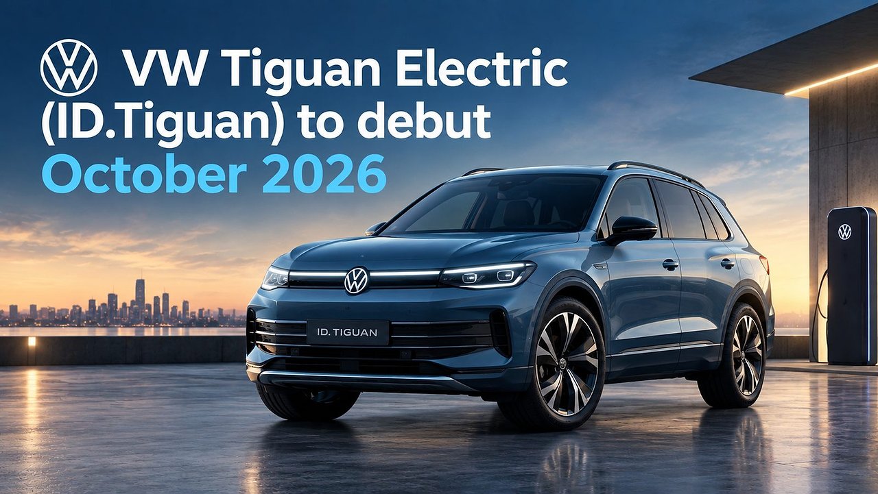 VW Tiguan Electric (ID.Tiguan) to debut October 2026