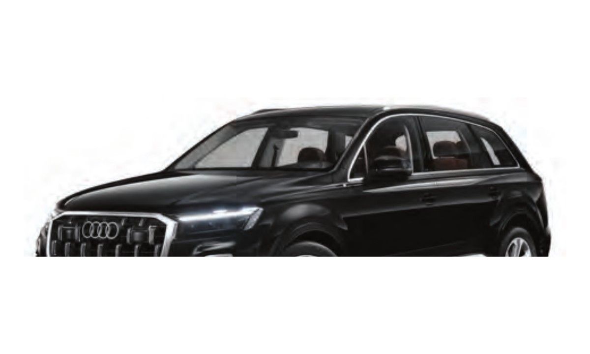 Audi Q7 in Mythos Black