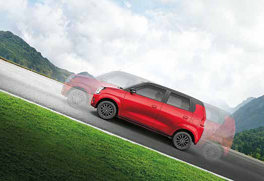 Maruti Suzuki Wagon R, Hill Hold Assist briefly holds the brakes to prevent roll-back when pulling away on an incline.