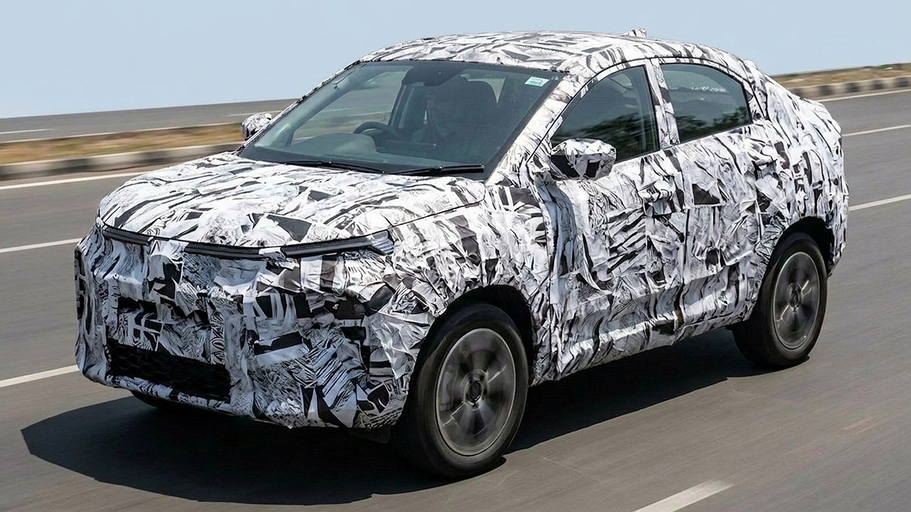 Tata Curvv spied testing CNG or E85 flex-fuel: what we know so far