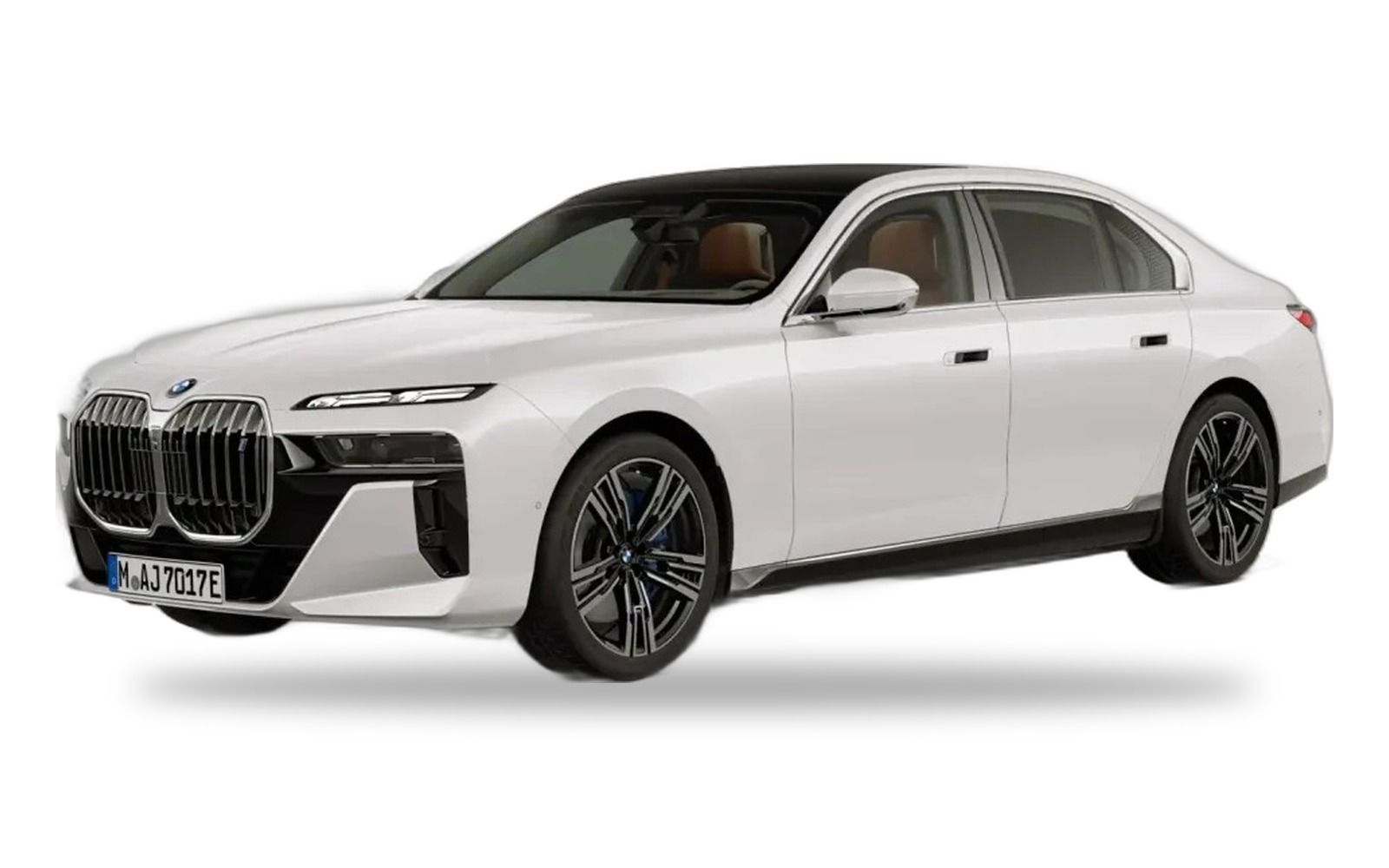 BMW 7 Series in Mineral White Metallic