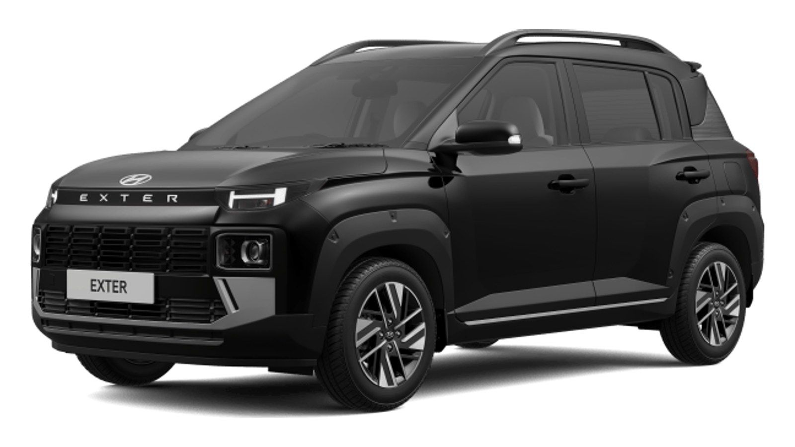 Hyundai Exter in Titanium Black