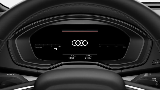 Audi Q5, Audi Virtual Cockpit Plus fully digital instrument cluster.