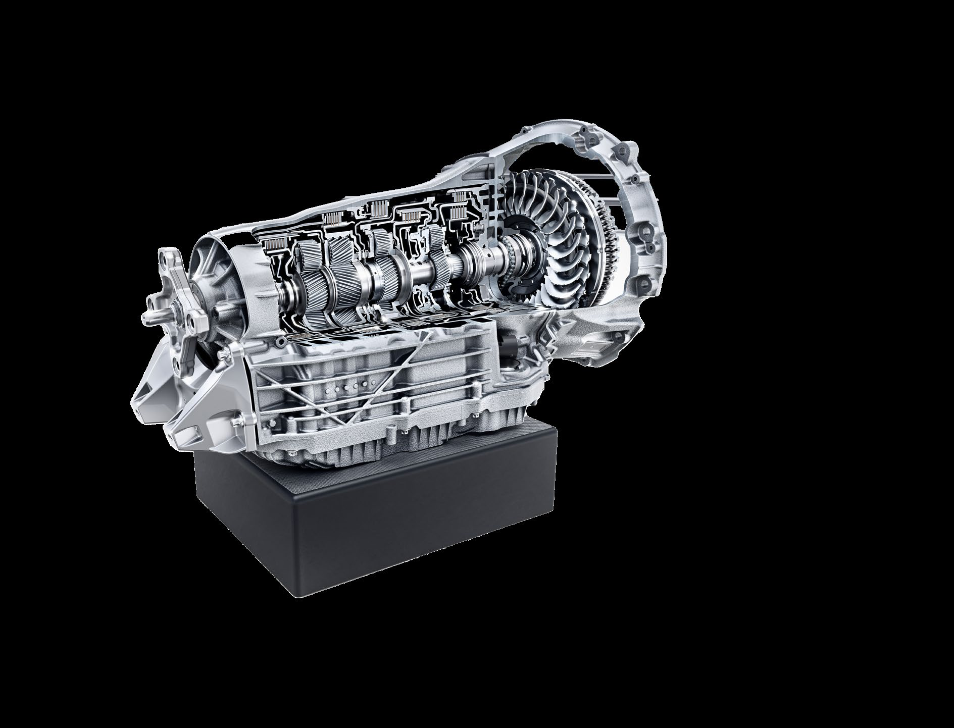 Mercedes-Benz E-Class — 9G-TRONIC 9-speed automatic transmission (cutaway)