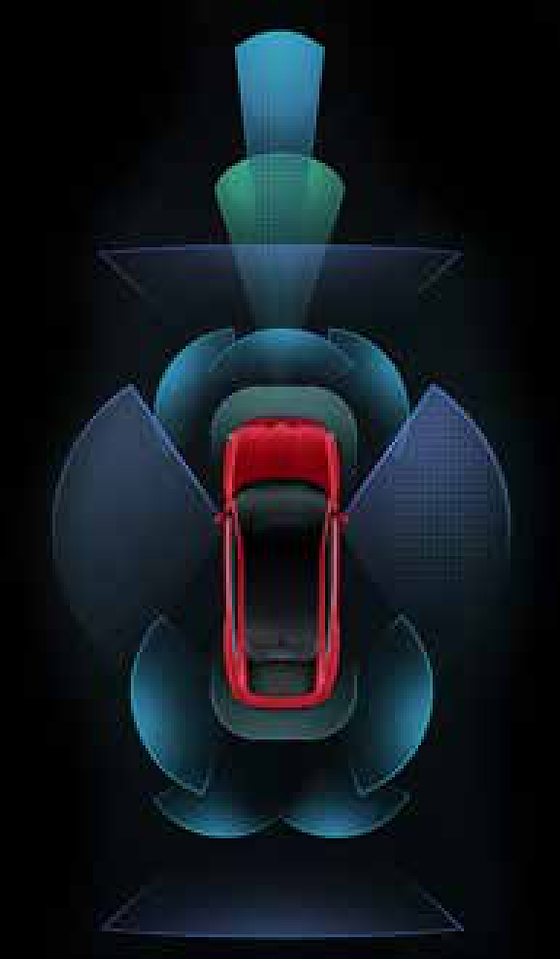 Mahindra XEV 9e, Level 2+ ADAS with five radars, 12 ultrasonic sensors and a camera