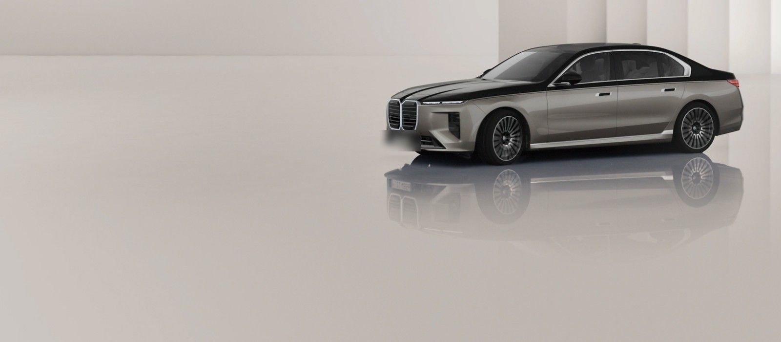 BMW 740 M Sport in the studio with the M Sport package and Star-spoke 905 wheels