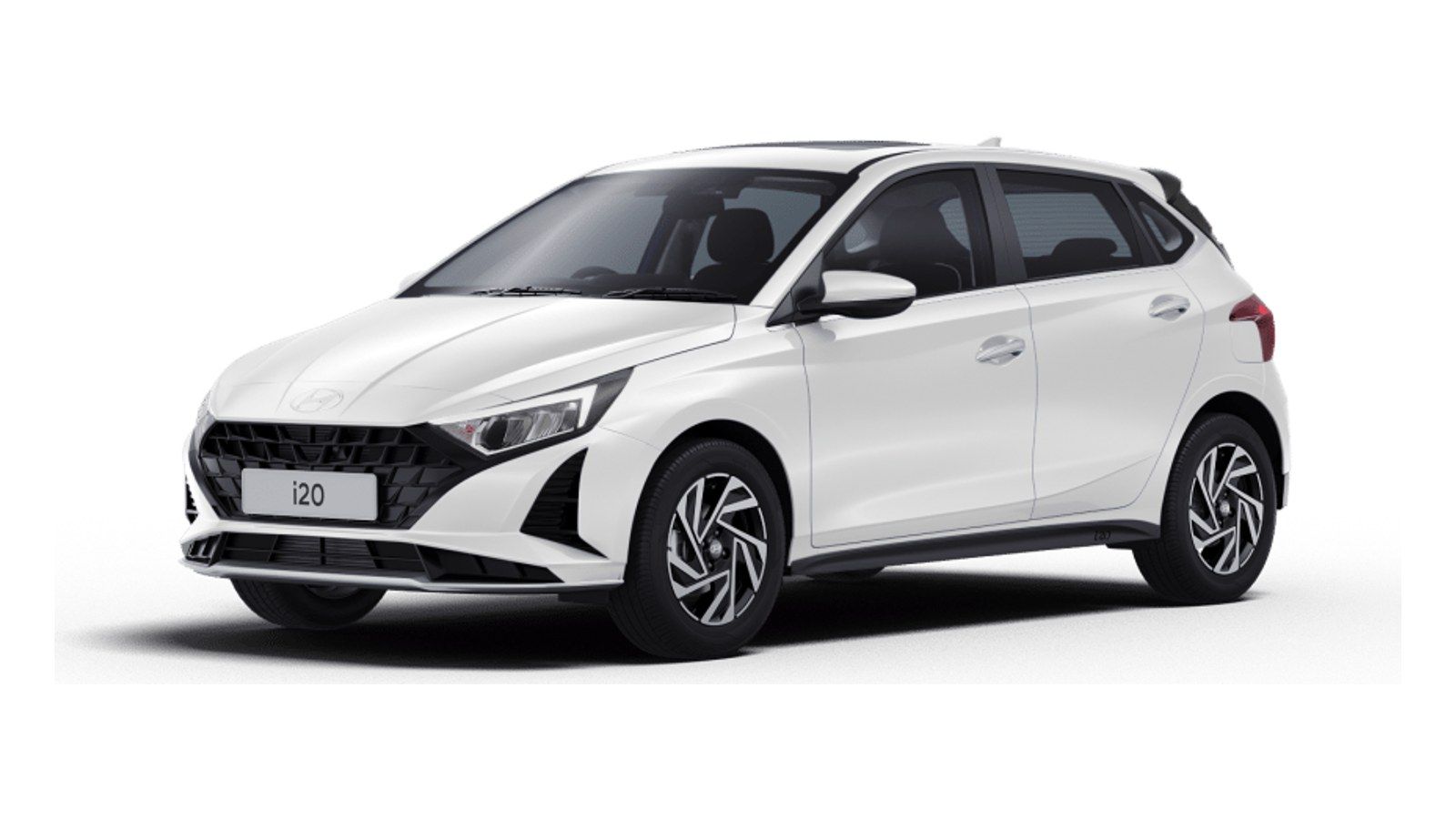 Hyundai i20 in Atlas White