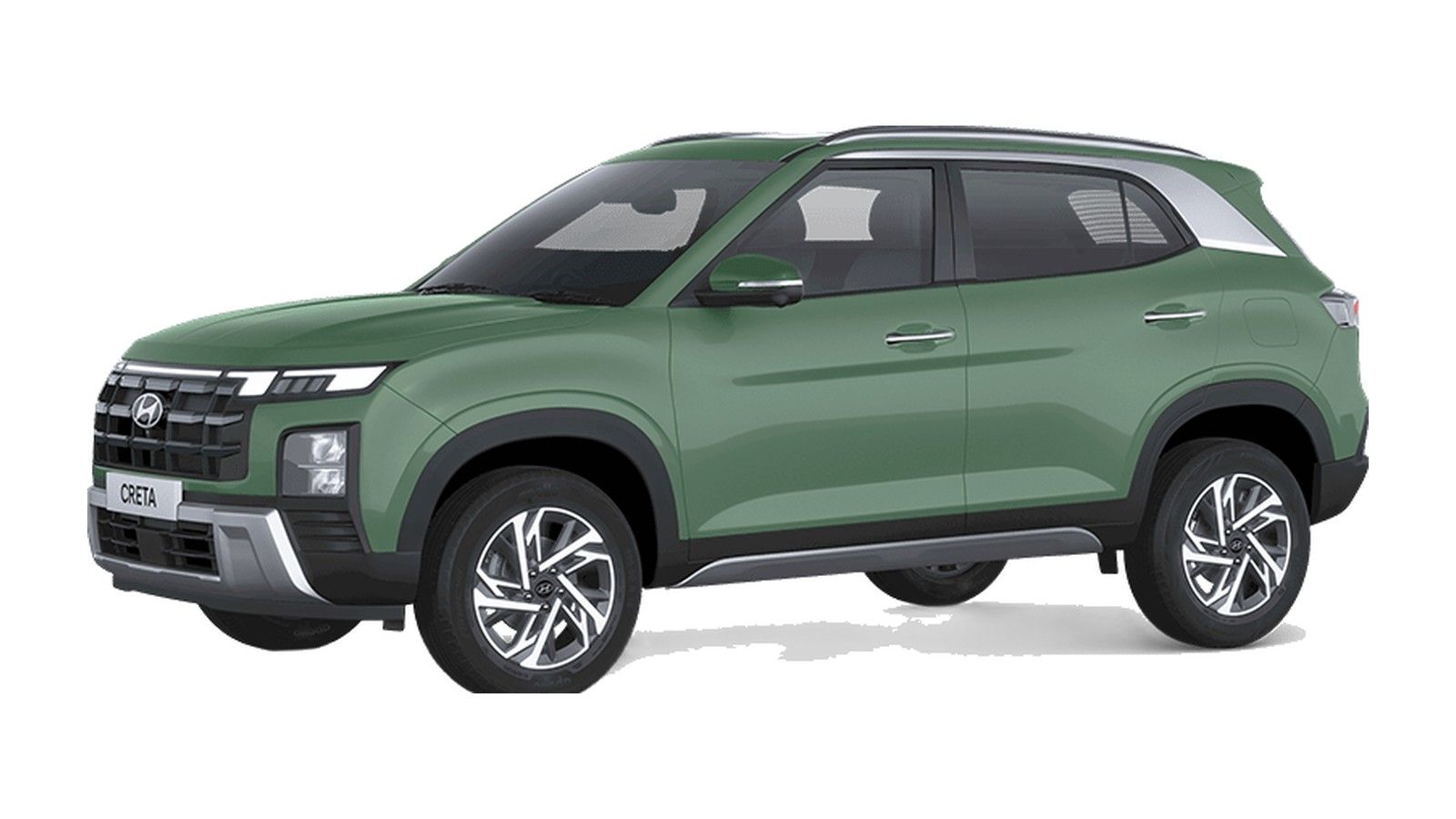 Hyundai Creta in Ranger Khaki